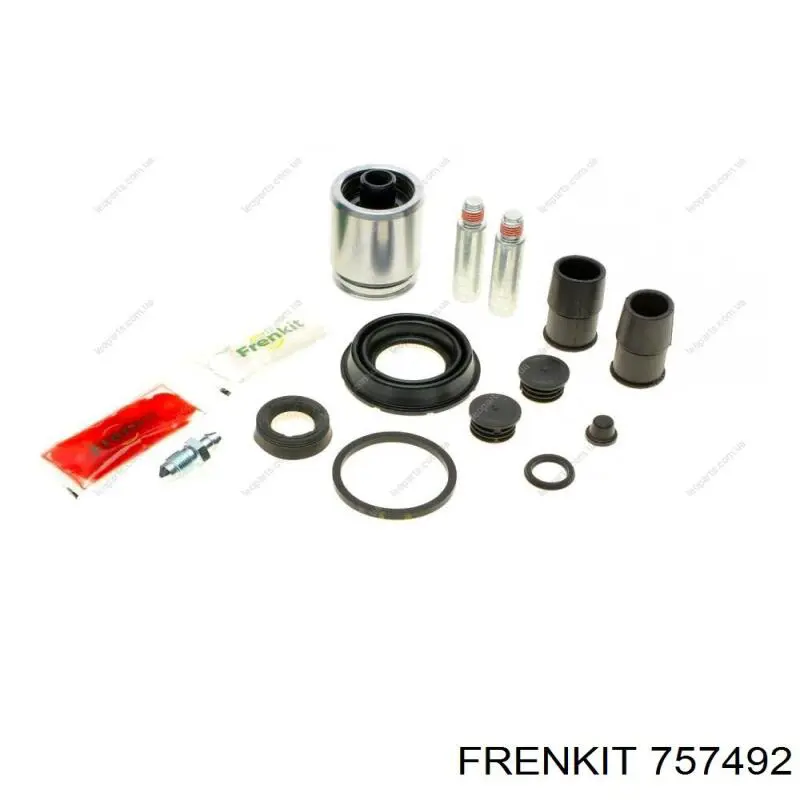 Pinza de freno delantera izquierda 757492 Frenkit