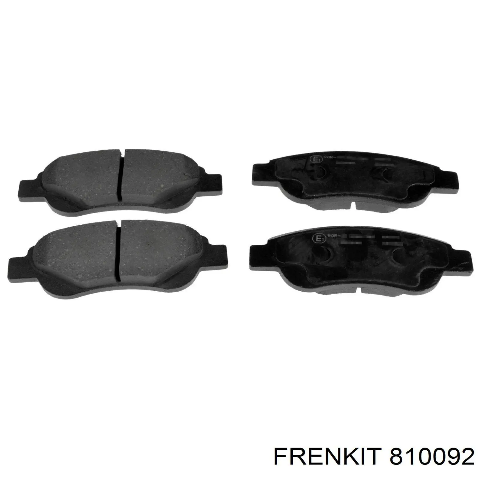 810092 Frenkit guia de suporte dianteiro