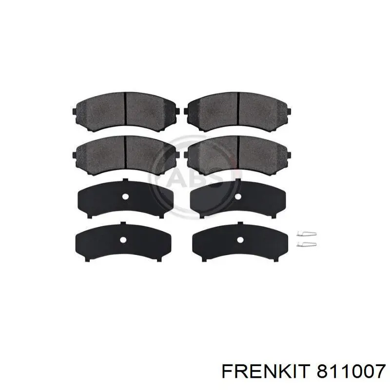 811007 Frenkit ремкомплект суппорта тормозного переднего