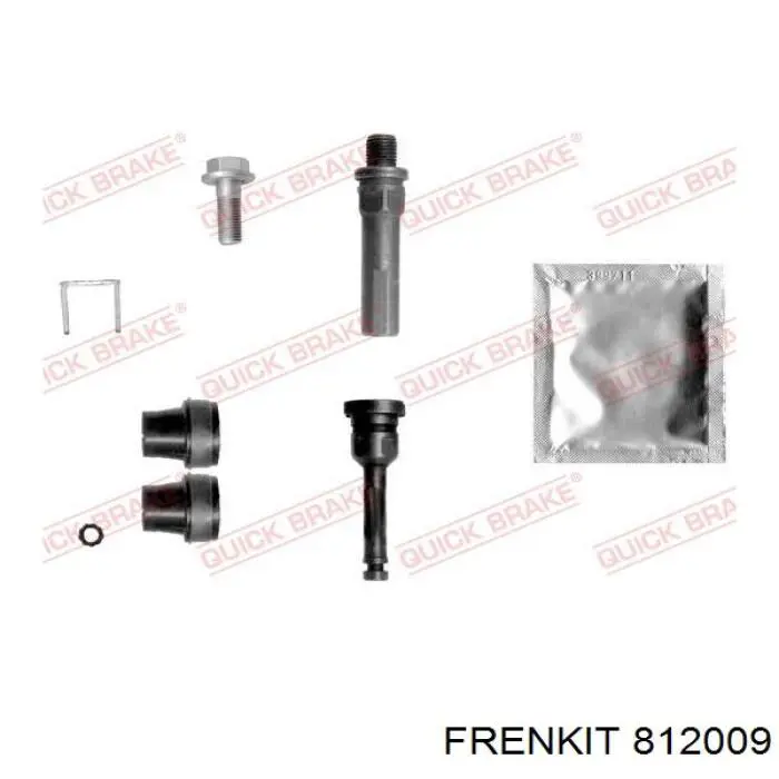 812009 Frenkit kit de reparação de suporte do freio dianteiro