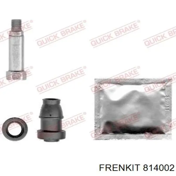 814002 Frenkit guia inferior de suporte traseiro