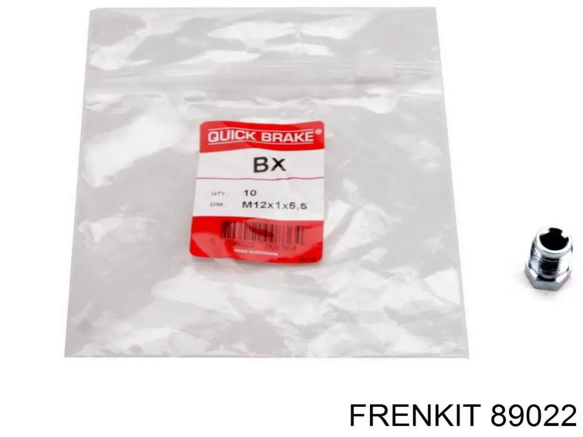 Штуцер соединительный тормозных трубок Frenkit 89022 цена, от 0.47 USD
