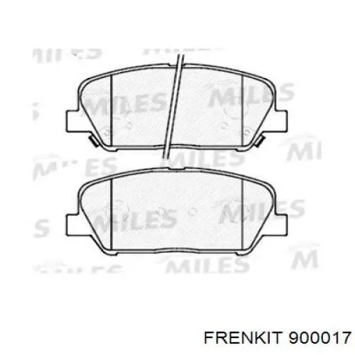 Передние тормозные колодки 900017 Frenkit