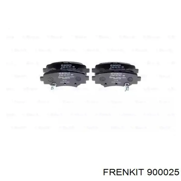 900025 Frenkit Комплект пружинок крепления дисковых колодок, задних