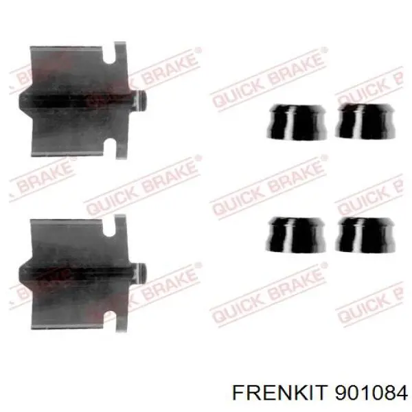 901084 Frenkit комплект пружинок крепления дисковых колодок передних