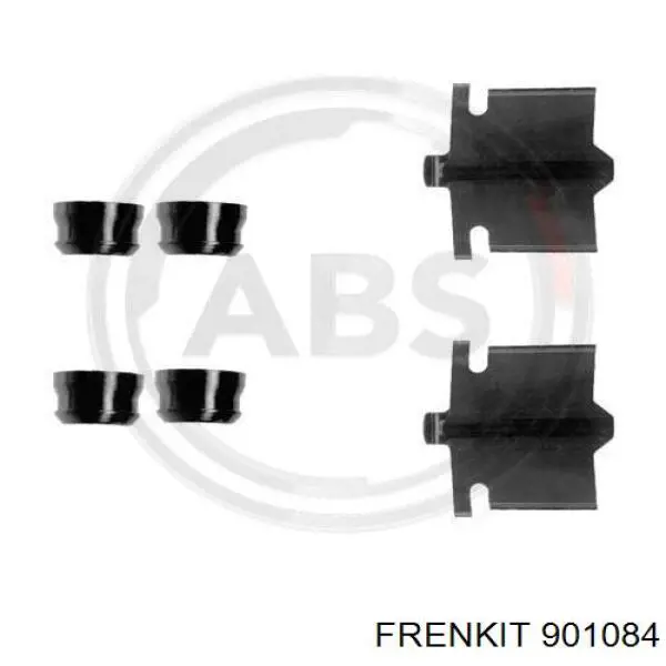 Комплект пружинок крепления дисковых колодок, передних Frenkit 901084 цена, от 4.14 USD