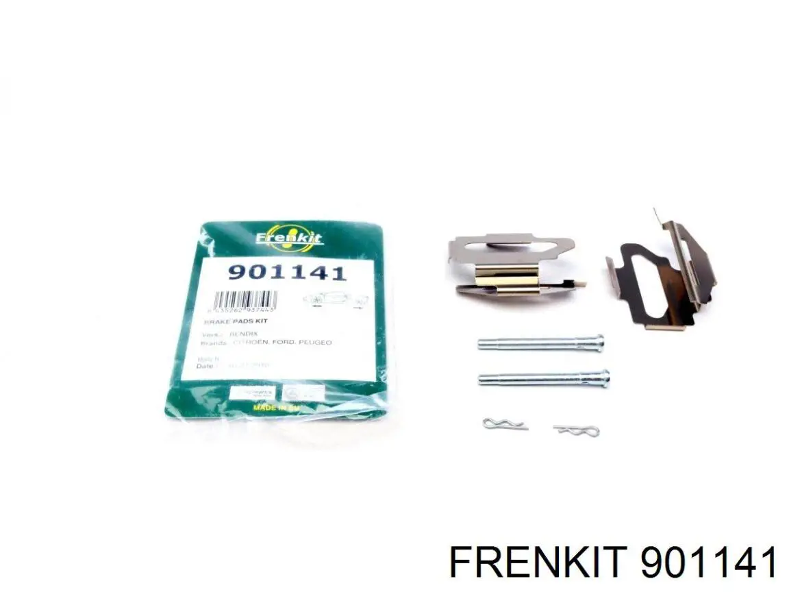 901141 Frenkit ремкомплект тормозных колодок