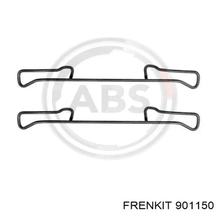 901150 Frenkit kit de reparação das sapatas do freio