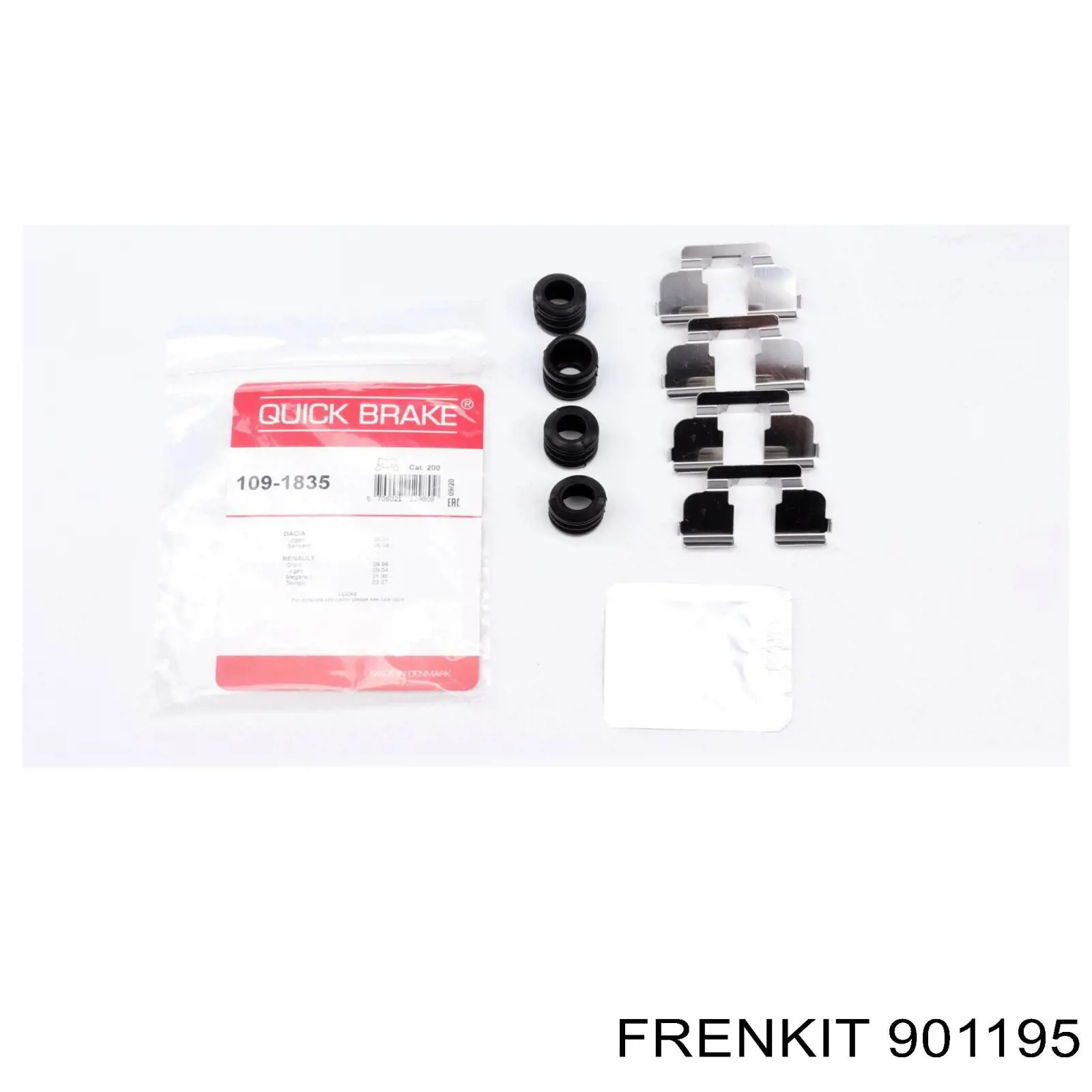 Ремкомплект тормозных колодок Frenkit 901195 цена, от 3.88 USD