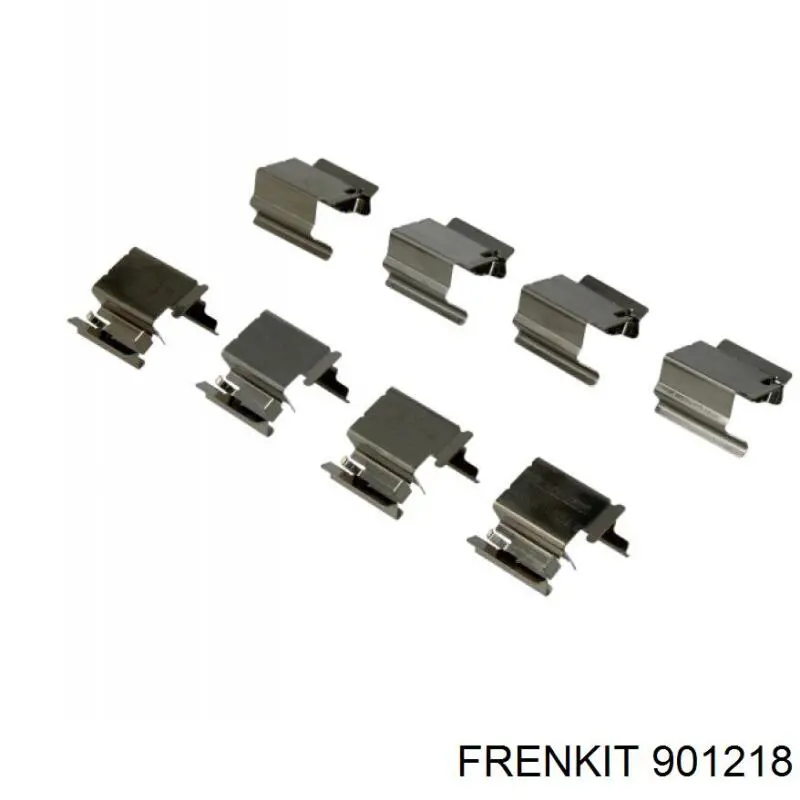 901218 Frenkit комплект пружинок крепления дисковых колодок передних