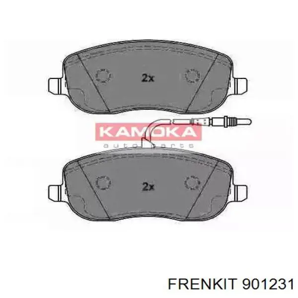 901231 Frenkit kit de molas de fixação de sapatas de disco traseiras