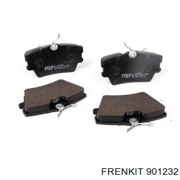 Купить 901232 Frenkit Комплект пружинок крепления дисковых колодок задних