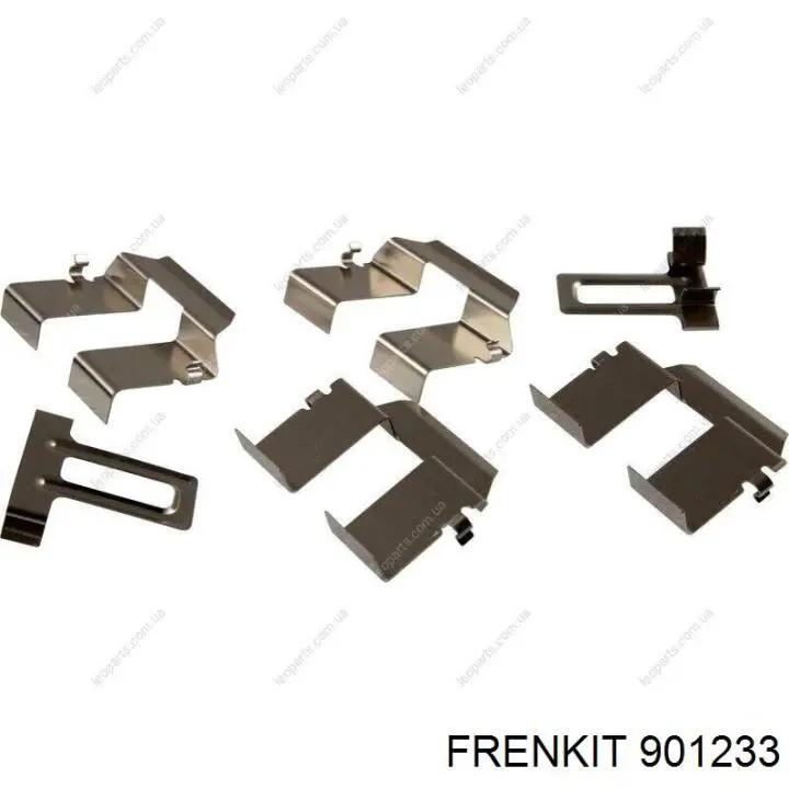 901233 Frenkit комплект пружинок крепления дисковых колодок задних