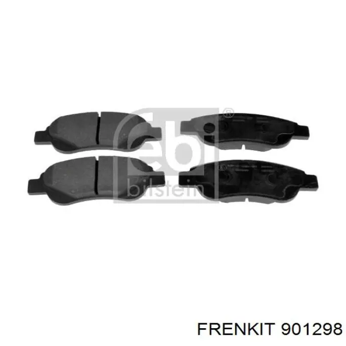 Купить 901298 Frenkit Комплект пружинок крепления дисковых колодок задних