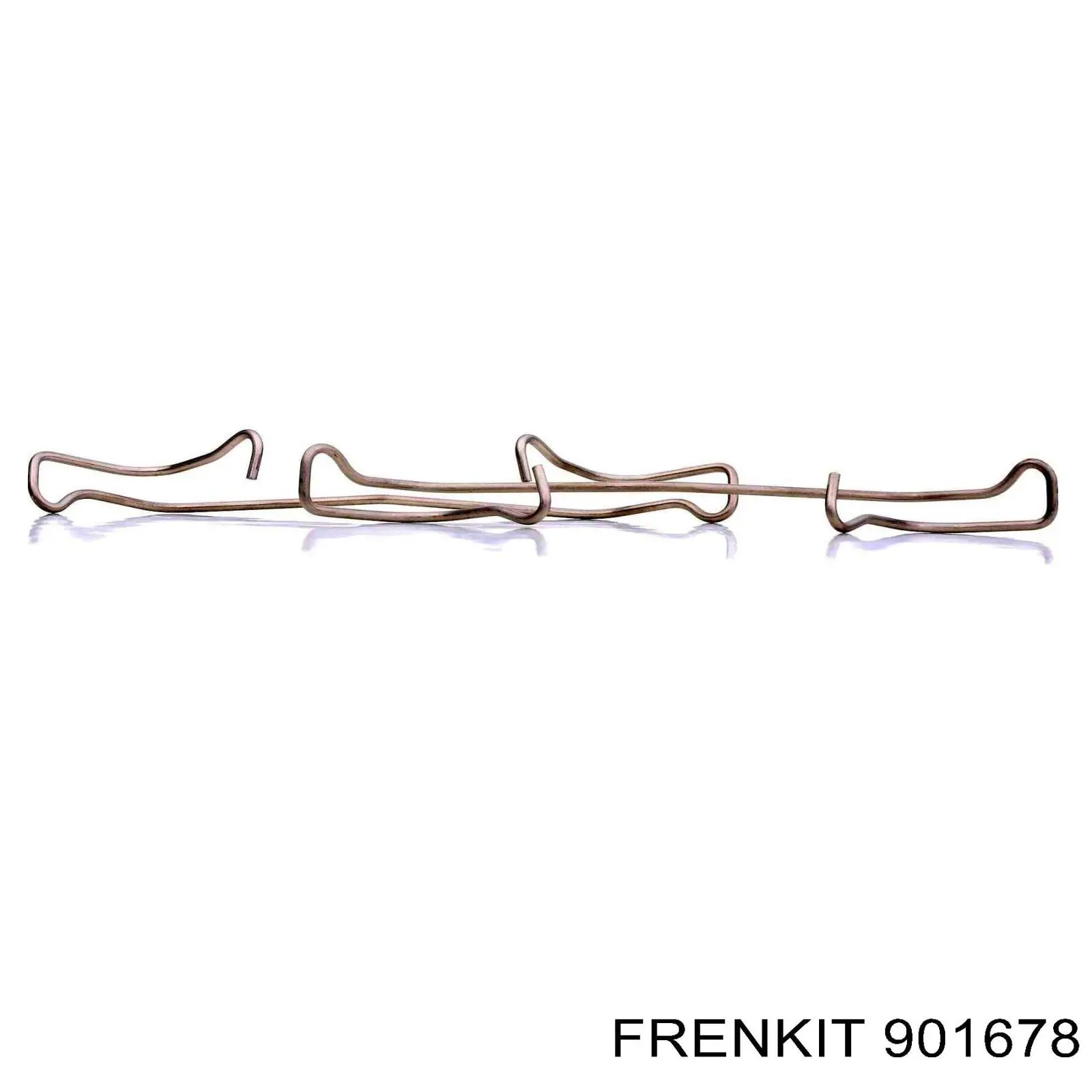 Комплект пружинок крепления дисковых колодок, передних Frenkit 901678 цена, от 4.65 USD