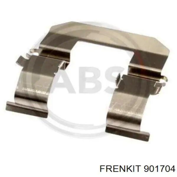 901704 Frenkit комплект пружинок крепления дисковых колодок задних