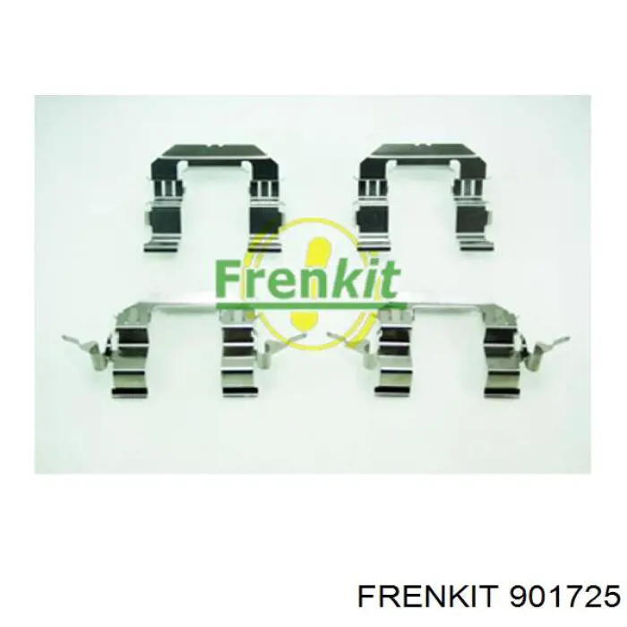 Комплект пружинок крепления дисковых колодок, передних Frenkit 901725 цена, от 5.15 USD