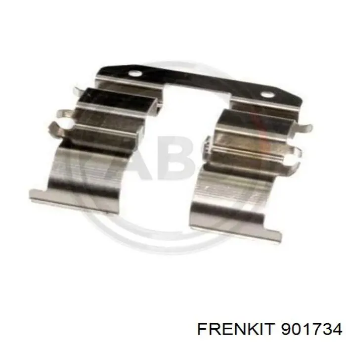 Комплект пружинок крепления дисковых колодок задних Frenkit 901734 цена, от 5.71 USD