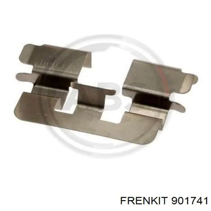 901741 Frenkit kit de molas de fixação de sapatas de disco traseiras