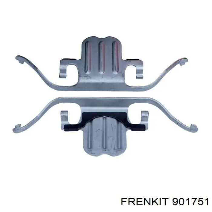 Купить 901751 Frenkit Комплект пружинок крепления дисковых колодок передних