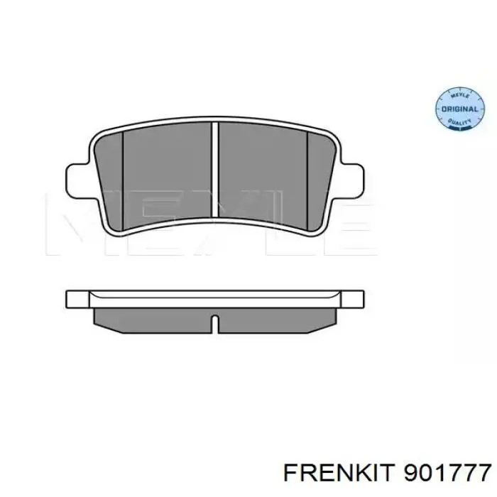 Комплект пружинок крепления дисковых колодок задних Frenkit 901777 цена, от 4.71 USD