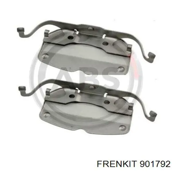 901792 Frenkit Комплект пружинок крепления дисковых передних колодок