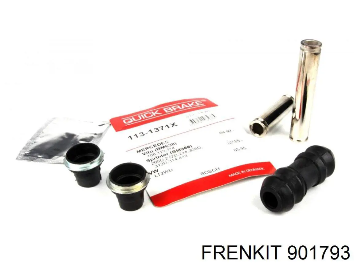 Комплект пружинок крепления дисковых колодок задних Frenkit 901793 цена, от 9.20 USD