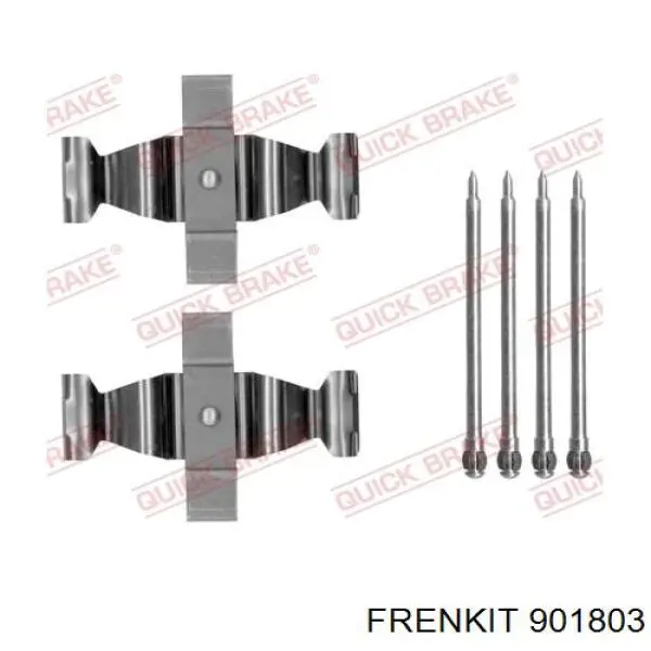 901803 Frenkit kit de reparação dos freios dianteiros
