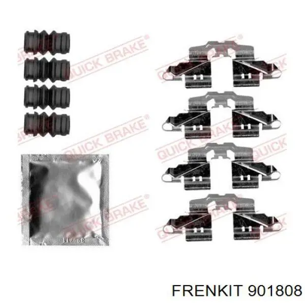 901808 Frenkit kit de reparação das sapatas do freio