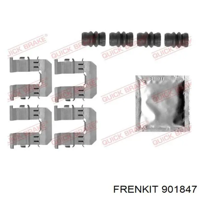 Купить 901847 Frenkit Ремкомплект тормозных колодок