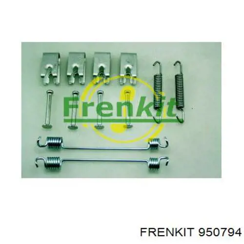 950794 Frenkit монтажный комплект задних барабанных колодок