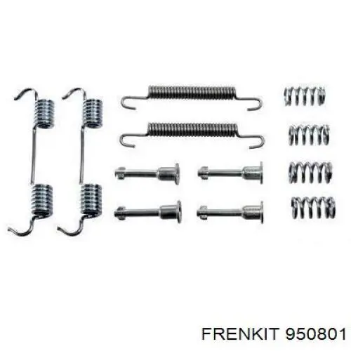 Ремкомплект тормозных колодок Frenkit 950801 цена, от 10.98 USD