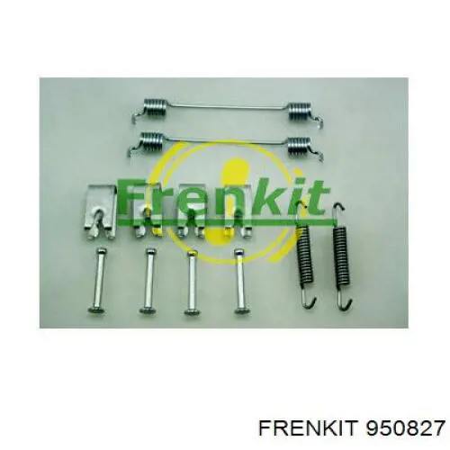 950827 Frenkit kit de montagem das sapatas traseiras de tambor