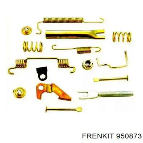 Ремкомплект задних тормозов 950873 Frenkit