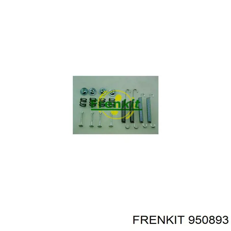 950893 Frenkit монтажный комплект задних барабанных колодок