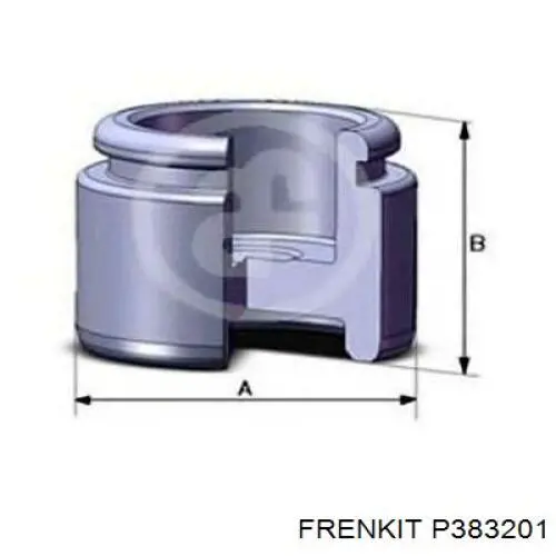 Купить P383201 Frenkit Поршень суппорта тормозного переднего