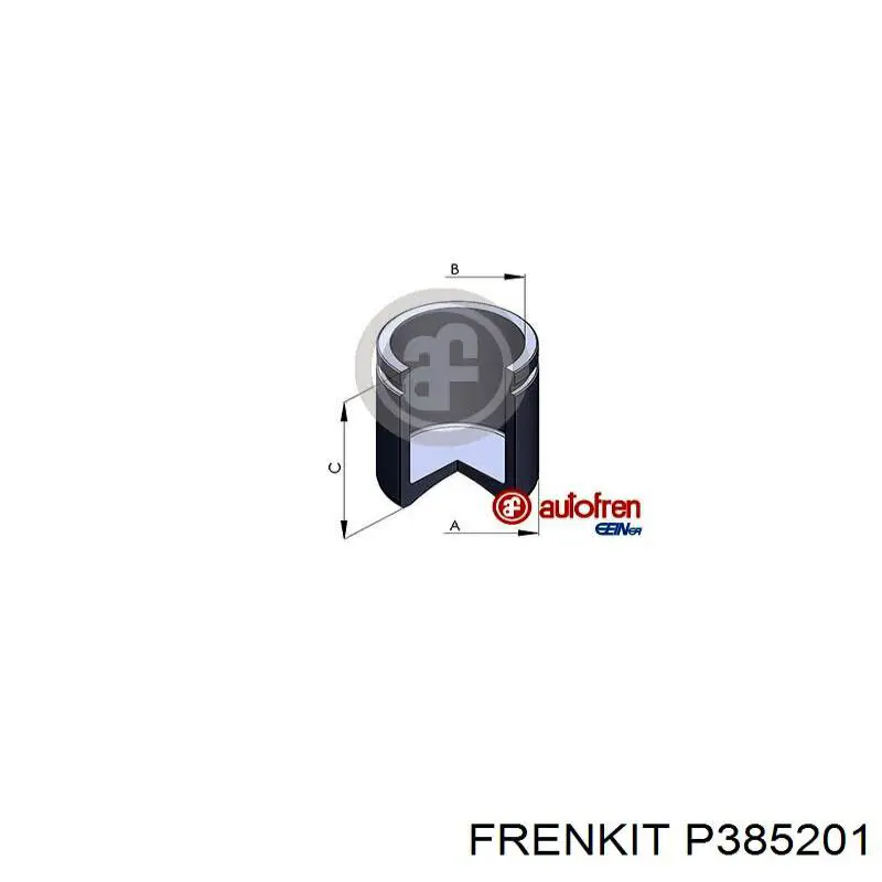 Поршень суппорта тормозного, заднего Frenkit P385201 цена, от 7.45 USD