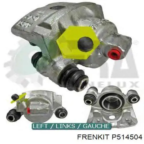 P514504 Frenkit суппорт тормозной передний правый