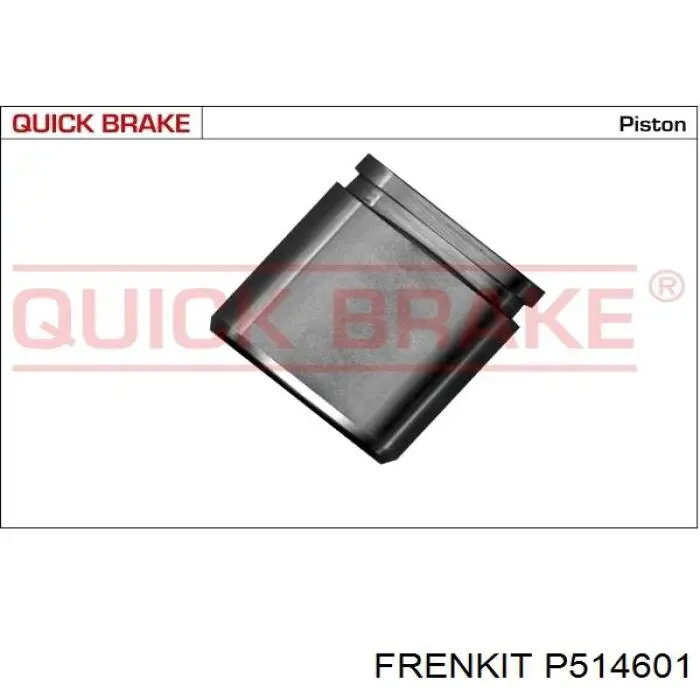 Поршень суппорта тормозного, переднего Frenkit P514601 цена, от 10.91 USD