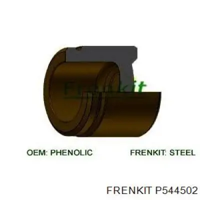 Поршень тормозного суппорта переднего  FRENKIT P544502