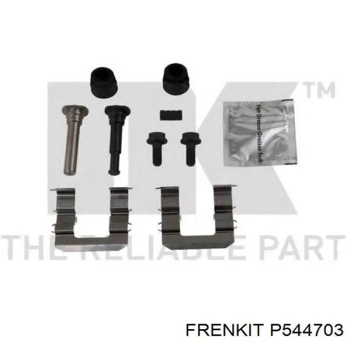 Поршень суппорта тормозного, переднего Frenkit P544703 цена, от 8.57 USD