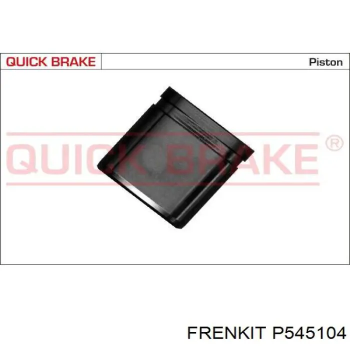 Поршень суппорта тормозного, переднего Frenkit P545104 цена, от 6.87 USD