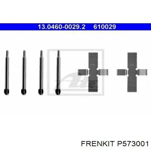 Поршень суппорта тормозного, переднего Frenkit P573001 цена, от 7.83 USD