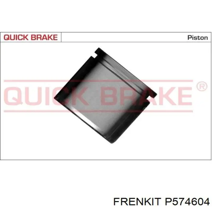 Купить P574604 Frenkit Поршень суппорта тормозного переднего