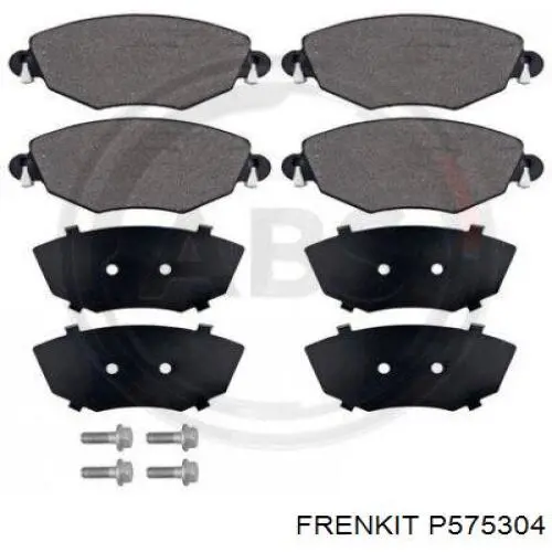 Поршень суппорта тормозного переднего P575304 Frenkit