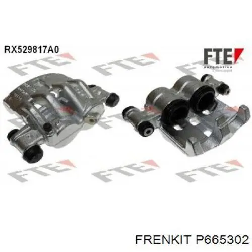 Купить P665302 Frenkit Поршень суппорта тормозного переднего