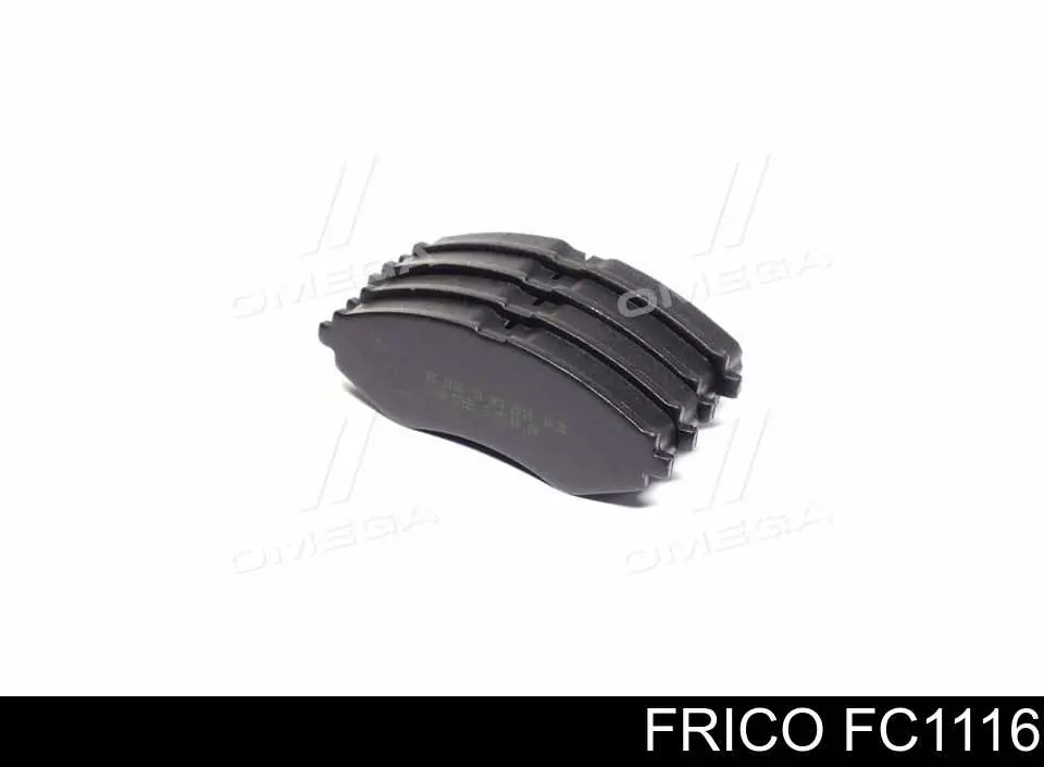 FC1116 Frico передние тормозные колодки