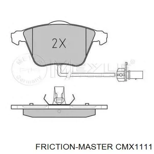 CMX1111 Friction Master Колодки передние