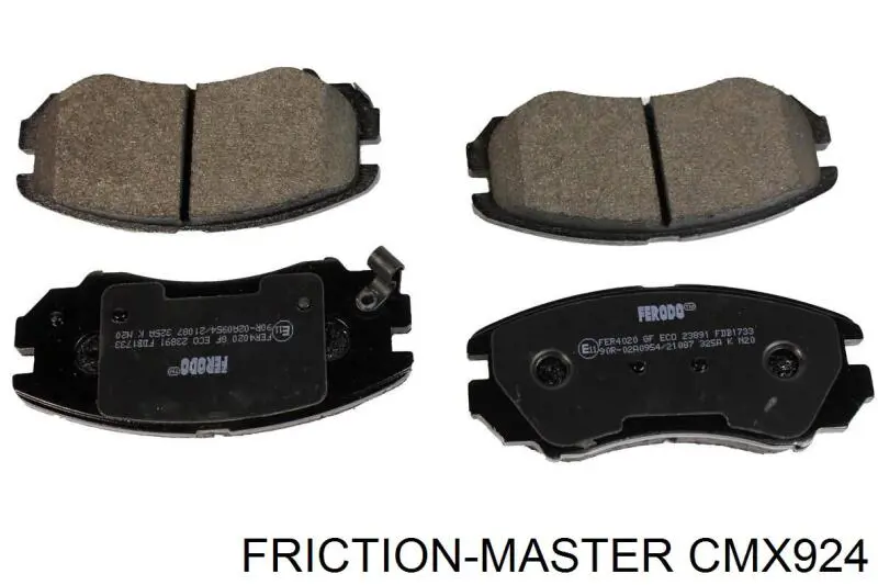 Колодки Friction Master CMX924 цена, от 16.36 USD