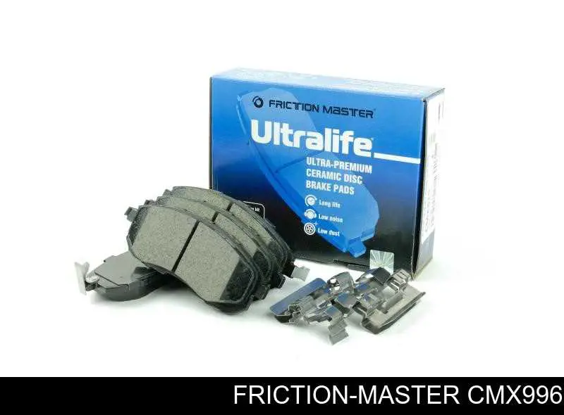 CMX996 Friction Master sapatas do freio traseiras de disco